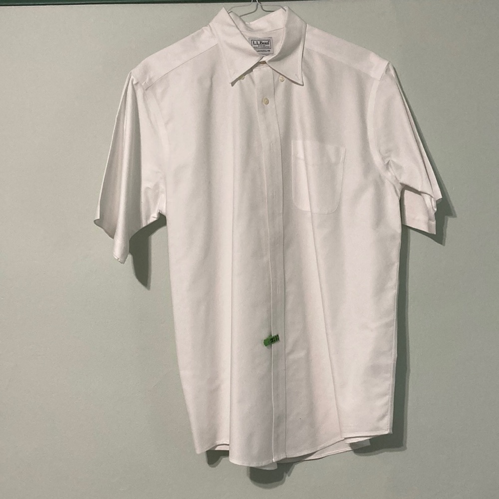 LL Bean Mens White Shirt